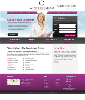 Web Design by TechWise for this project | Design: #936369