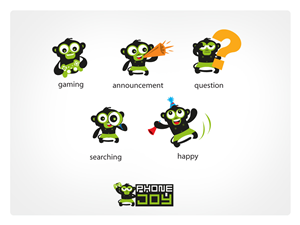 Character Design by Vicez for PhoneJoy Solutions Limited | Design: #922075