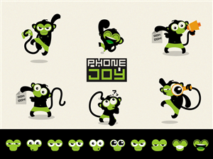 Cool Monkey Character Illustrations Needed For Brand