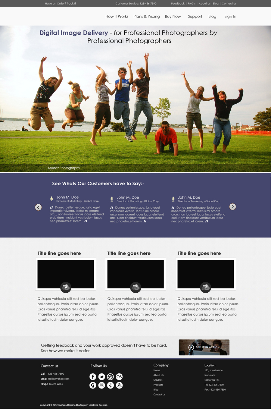 Web Design par Oxygen Creatives pour Sporting Nation Ltd | Design #2117684