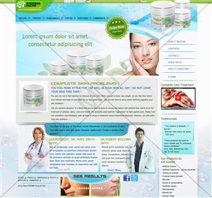 Web Design by Da Miracle for herbal Direct SL - b36952430 | Design: #952557