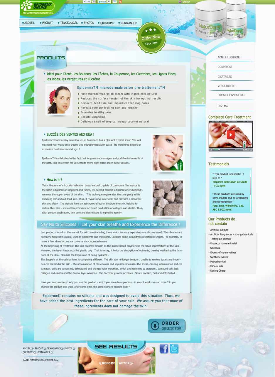 Diseño Web por Da Miracle para herbal Direct SL - b36952430 | Diseño #986092