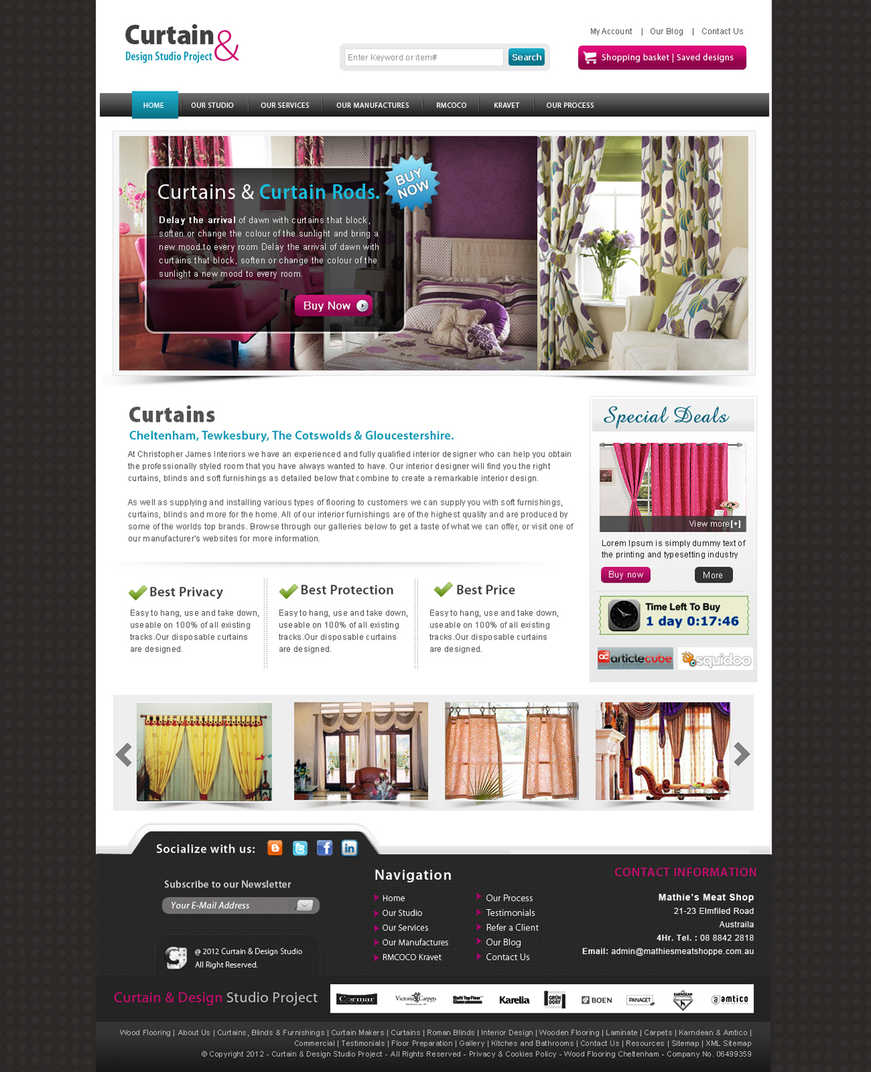 Diseño Wordpress por webxvision para Boomtown Internet Group, Inc. | Diseño #942783