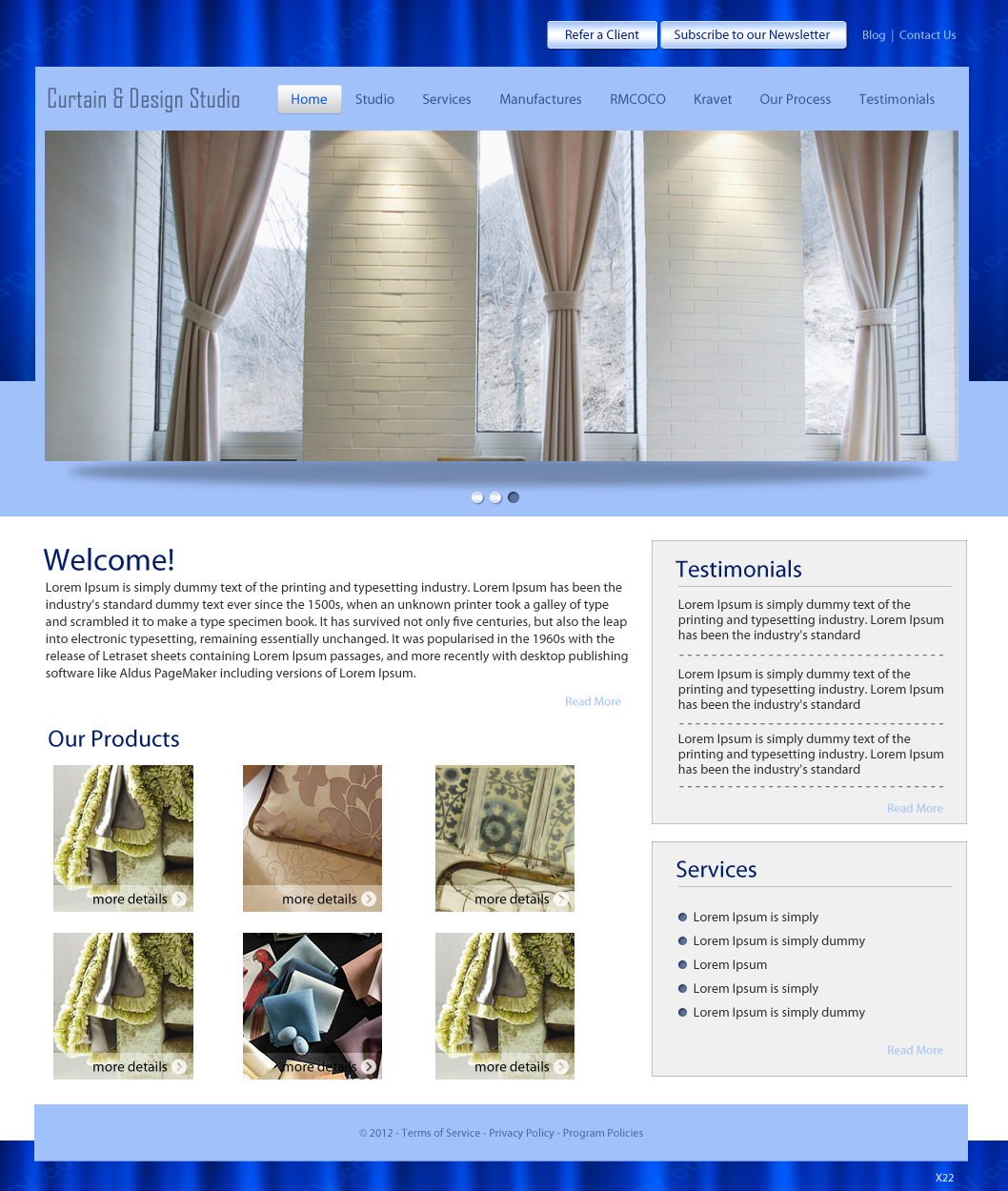Wordpress Design by pb for Boomtown Internet Group, Inc. | Design #943119