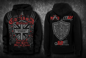 MMA inspired Tshirt/hoodie or singlet Design | T-shirt Design by Jonya