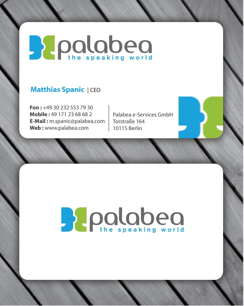 Diseño de Tarjeta de Presentación por Sbss para este proyecto | Diseño #919464