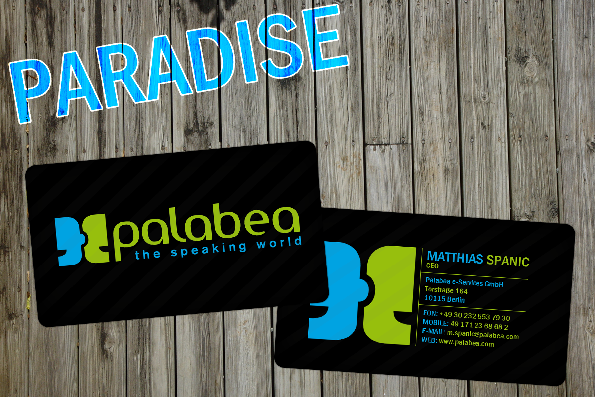 Visitenkarten-Design von Paradise für dieses Projekt | Design #938896