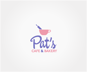 Logo Design by CBDesign for Pat's Cafe & Bakery | Design: #3658641
