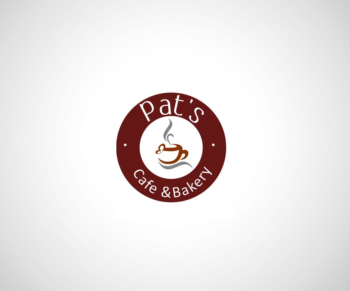 Logo Design by SG for Pat's Cafe & Bakery | Design #3679151