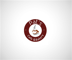 Logo Design by SG for Pat's Cafe & Bakery | Design: #3679151