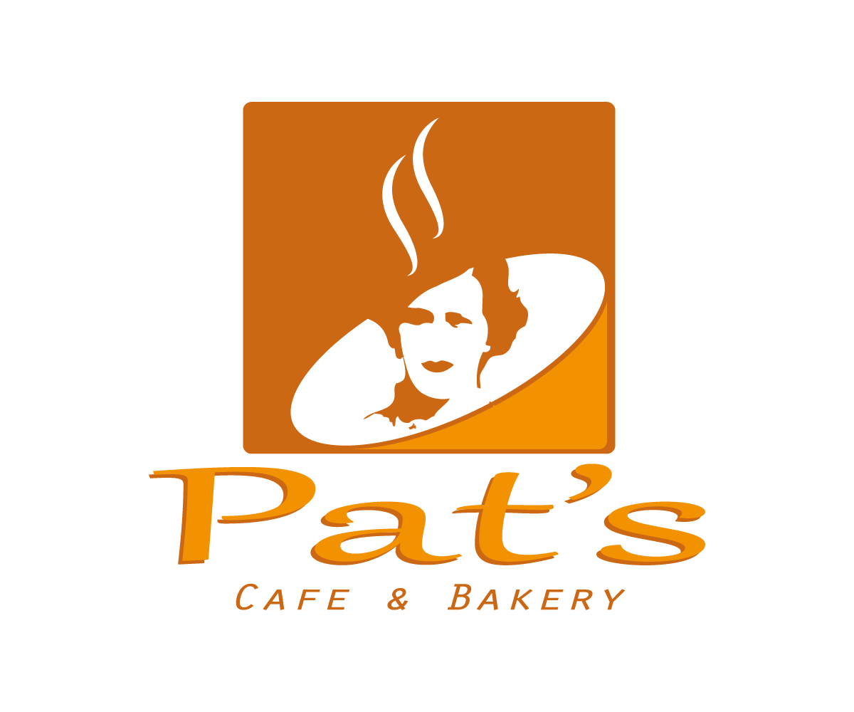 Logo Design by txt2me for Pat's Cafe & Bakery | Design #3674585