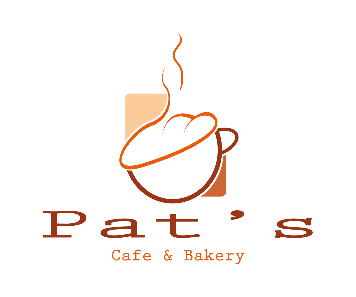 Logo Design by txt2me for Pat's Cafe & Bakery | Design #3675126