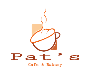 Logo Design by txt2me for Pat's Cafe & Bakery | Design: #3675126
