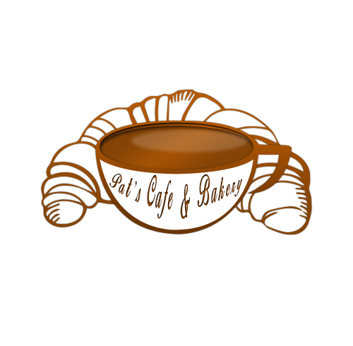 Logo Design by Luchyan for Pat's Cafe & Bakery | Design #3667365