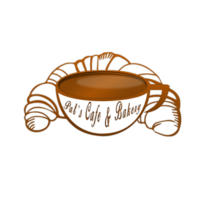 Logo Design by Luchyan for Pat's Cafe & Bakery | Design: #3667365