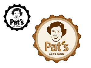 Logo Design by briliana for Pat's Cafe & Bakery | Design: #3673722