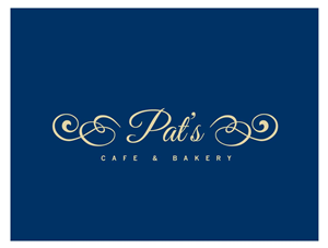 Logo Design by wonderland for Pat's Cafe & Bakery | Design: #3688534