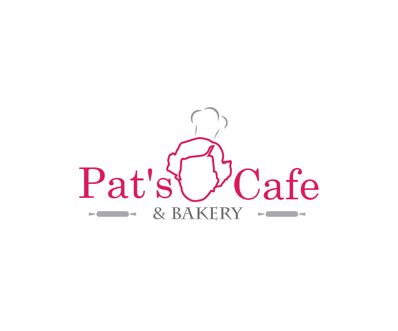 Logo Design by TechWise for Pat's Cafe & Bakery | Design #3668339