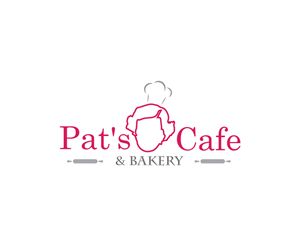 Logo Design by TechWise for Pat's Cafe & Bakery | Design #3668339