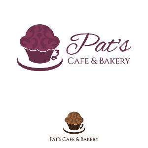 Logo Design by dalia sanad for Pat's Cafe & Bakery | Design: #3660341