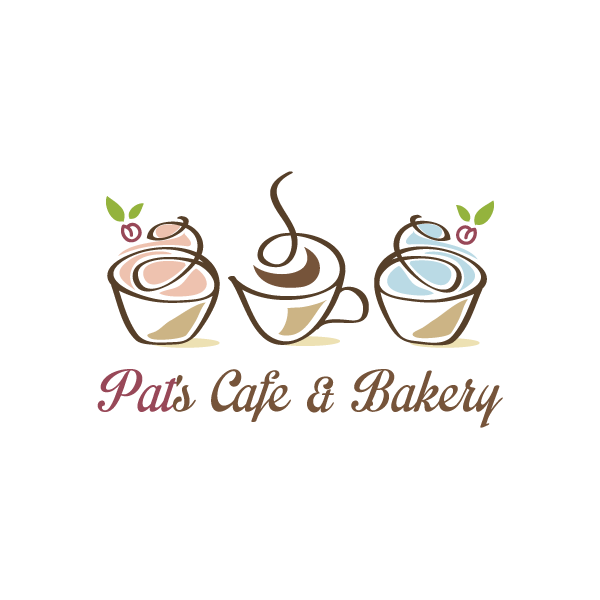 Logo Design by dalia sanad for Pat's Cafe & Bakery | Design #3660342