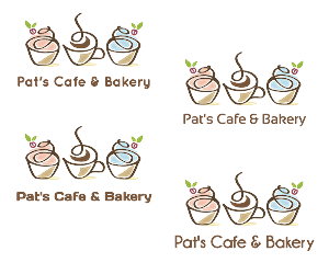 Logo Design by dalia sanad for Pat's Cafe & Bakery | Design: #3664283