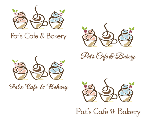 Logo Design by dalia sanad for Pat's Cafe & Bakery | Design: #3664286
