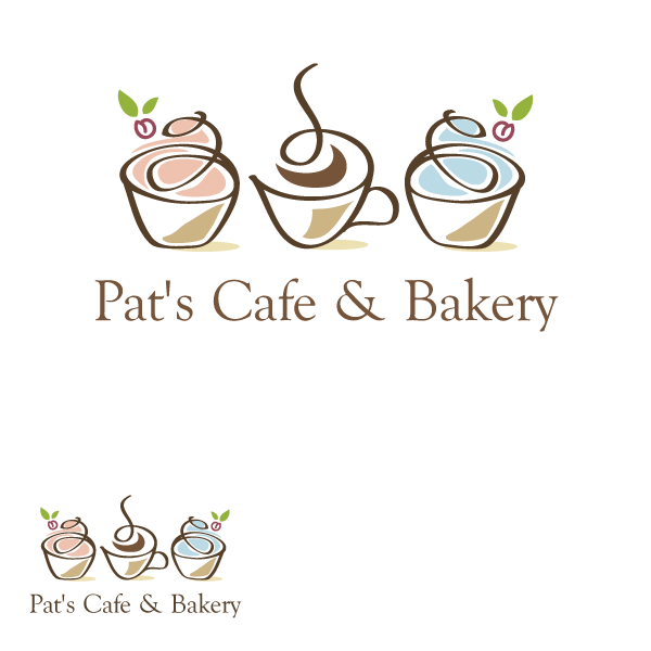 Design de Logo par dalia sanad pour Pat's Cafe & Bakery | Design #3679733