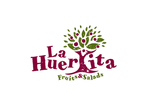 La Huertita Fruits & Salads | Logo Design by Hoopoe