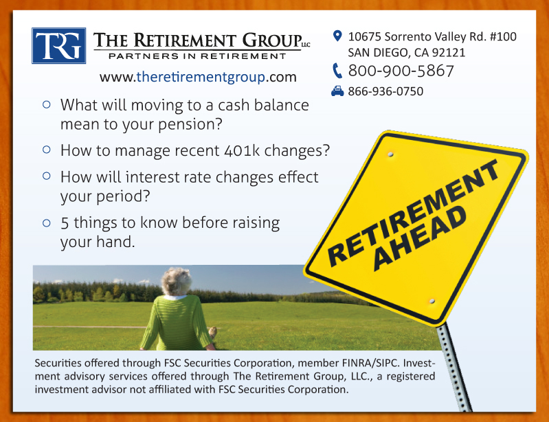 Postcard Design by Sbss for The Retirement Group | Design #3682944