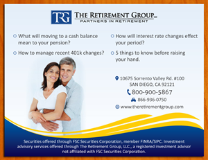 Postkarten-Design von Sbss für The Retirement Group | Design: #3687086