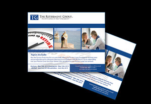 Postcard Design by nafizrahat for The Retirement Group | Design: #3676671