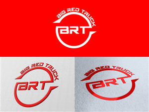Big Red Truck | Logo Design by AFD