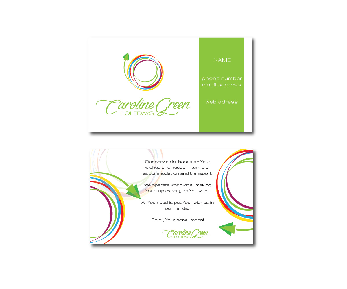 Logo Design by ana000 for Caroline Green Holidays Ltd. | Design #3681552