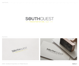 SouthQuest Transportation, LLC | Logo Design by lorixart