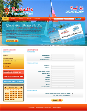 Diseño Web por Expert Designer para Barbados Holiday Lettings | Diseño: #102646
