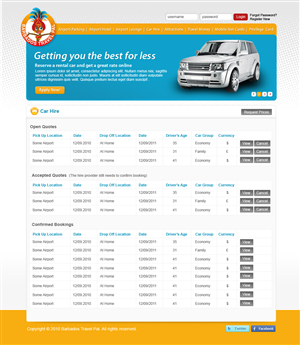Diseño Web por Sky Ram para Barbados Holiday Lettings | Diseño: #101596