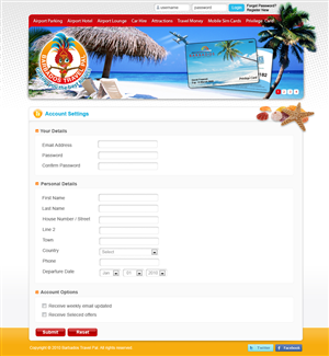 Diseño Web por Sky Ram para Barbados Holiday Lettings | Diseño: #102597