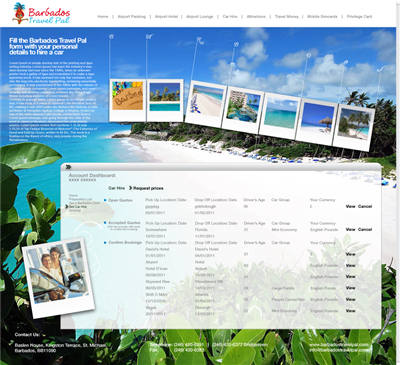 Diseño Web por MDS - bonusplusdesign.com para Barbados Holiday Lettings | Diseño: #101698