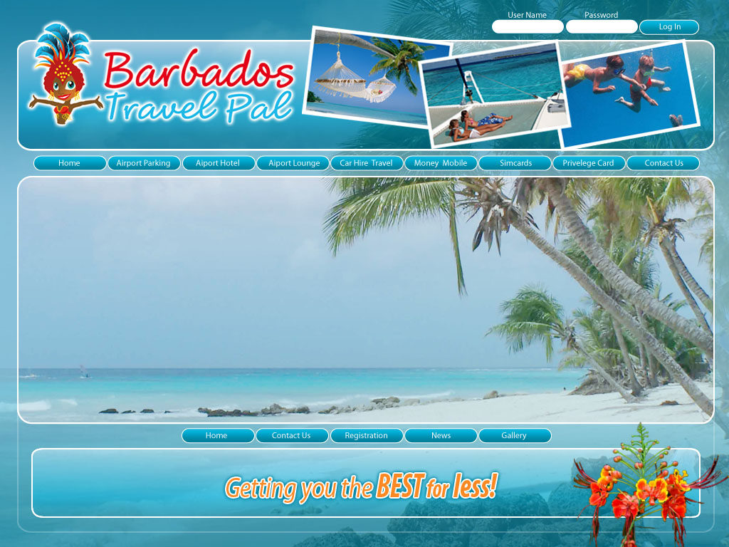 Web Design by ganz abecia for Barbados Holiday Lettings | Design #104547