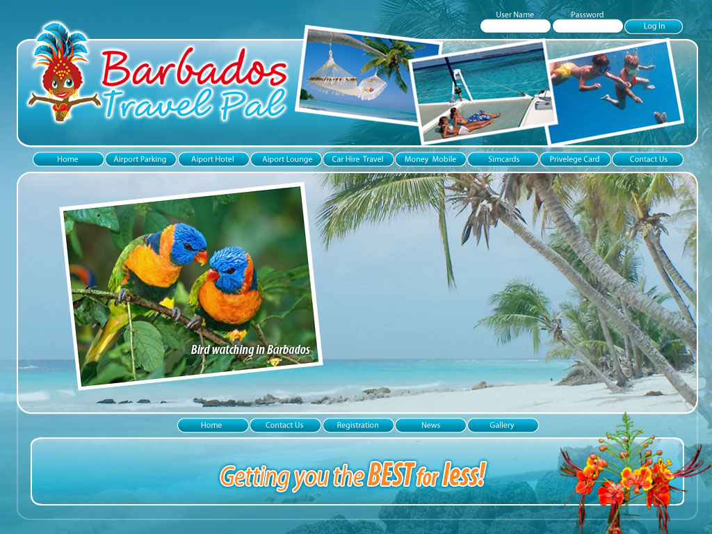 Diseño Web por ganz abecia para Barbados Holiday Lettings | Diseño #104549
