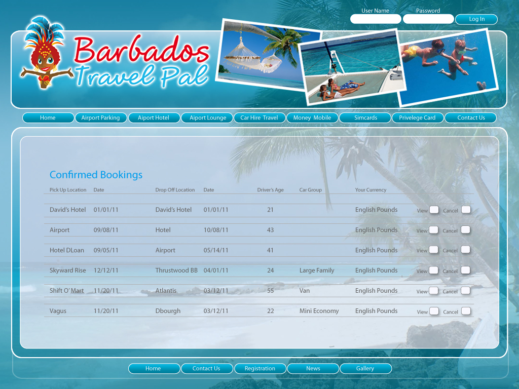 Diseño Web por ganz abecia para Barbados Holiday Lettings | Diseño #104684