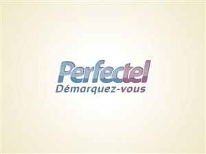 Perfectel and under it the slogan Démarquez-vous !  | Design de Logo par MIM design