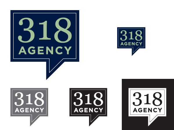 Logo Design by one44 Design Studio for 318 Agency | Design #921472