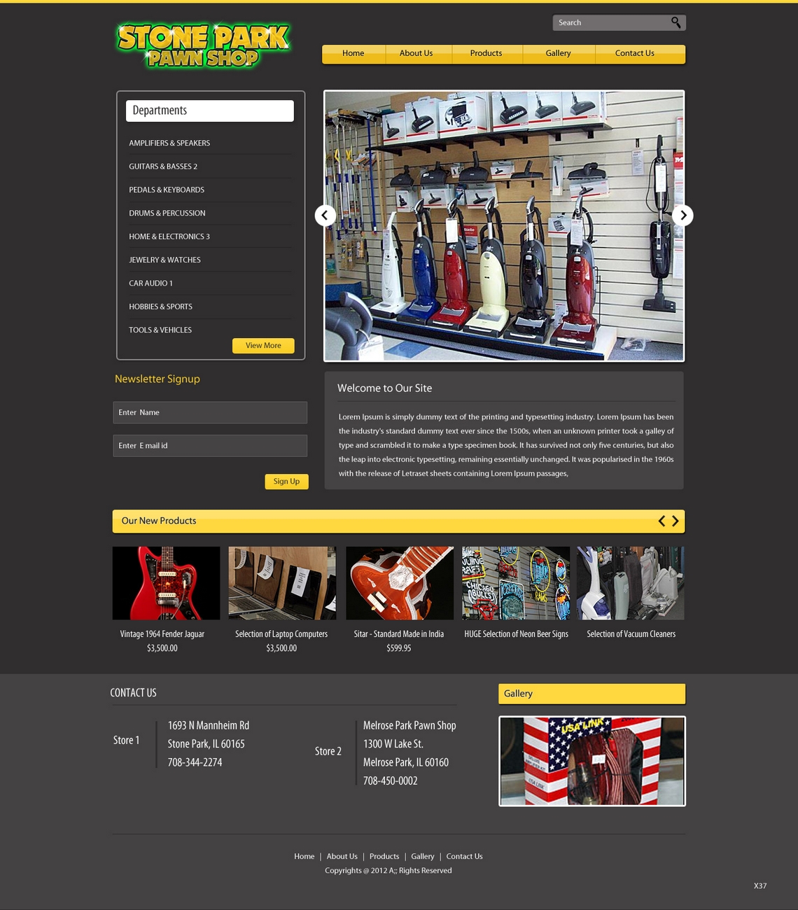 Diseño Web por pb para gStickStore.com | Diseño #929097