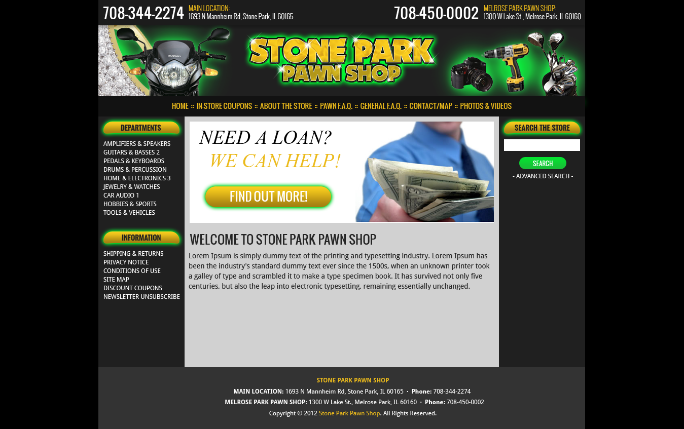 Diseño Web por gfxanomics para gStickStore.com | Diseño #928179