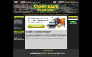 Web Design by gfxanomics for gStickStore.com | Design: #929674