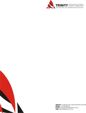 Stationery Design by roopaljain for Trinity Partners Lawyers | Design: #930292