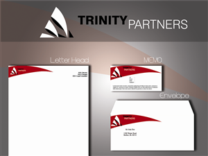 Schreibwaren-Design von Clyde Ziggy für Trinity Partners Lawyers | Design #924320