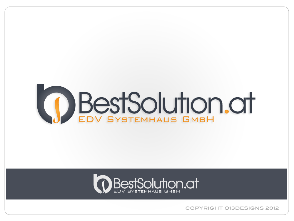 Logo Design by Suzie Q - Q13Designs.com for BestSolution.at EDV Systemhaus GmbH | Design #937019